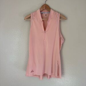 ❇️Adidas Light Pink Sleeveless Polo Top 2 for $22❇️